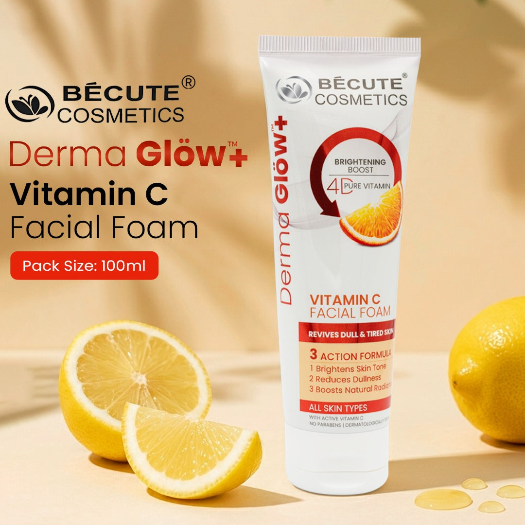 Bécute Cosmetics Derma Glöw+ Vitamin C Facial Foam – 100ml