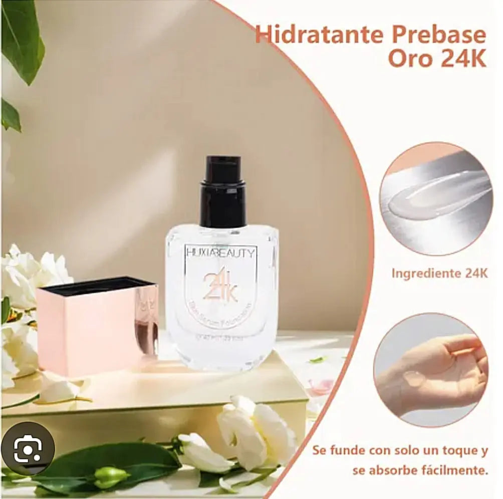 Huxia Beauty Hidrantante Prebase Oro 24k