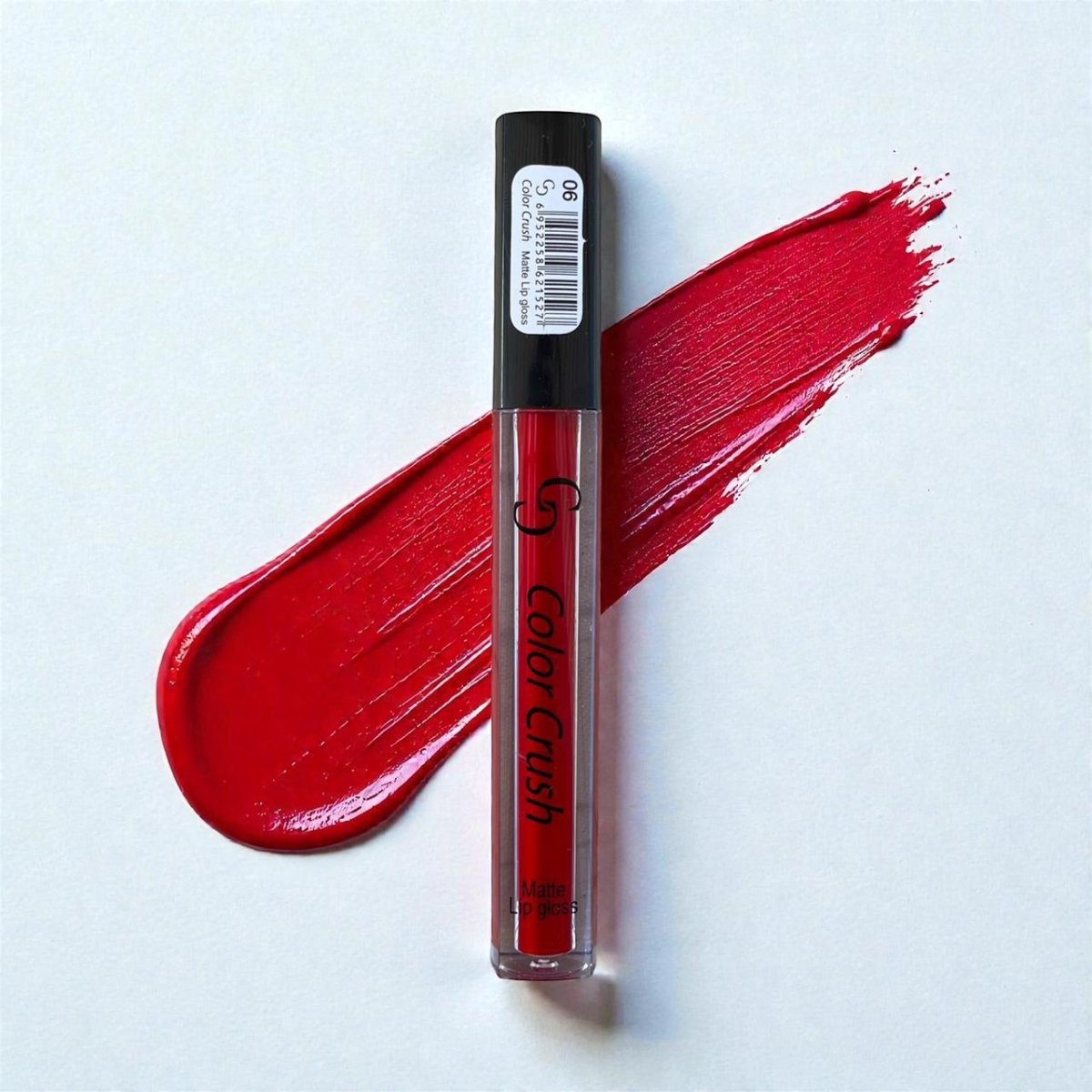 Color Crush Matte Lip Gloss - Classic Red (06) - Melova Cosmetics