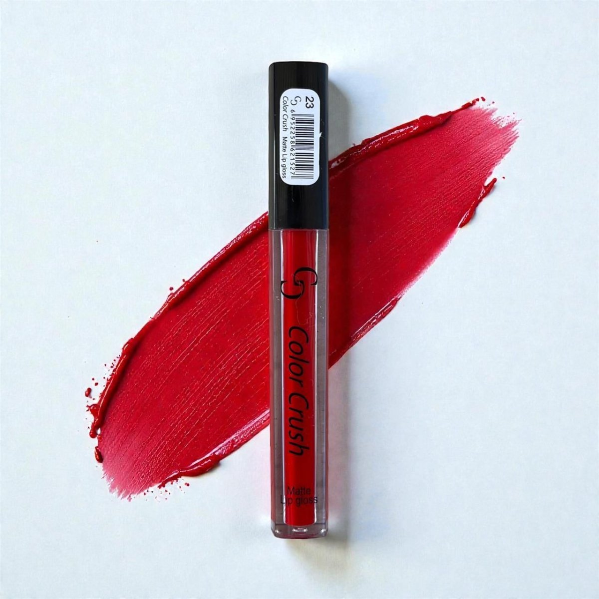 Color Crush Matte Lip Gloss - Pure Red (23) - Melova Cosmetics