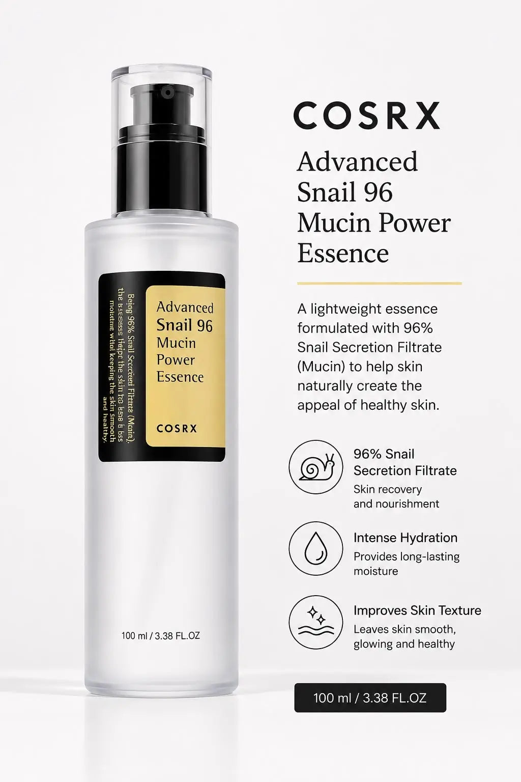 COSRX Advanced Snail 96 Mucin Power Anti-Aging Essence