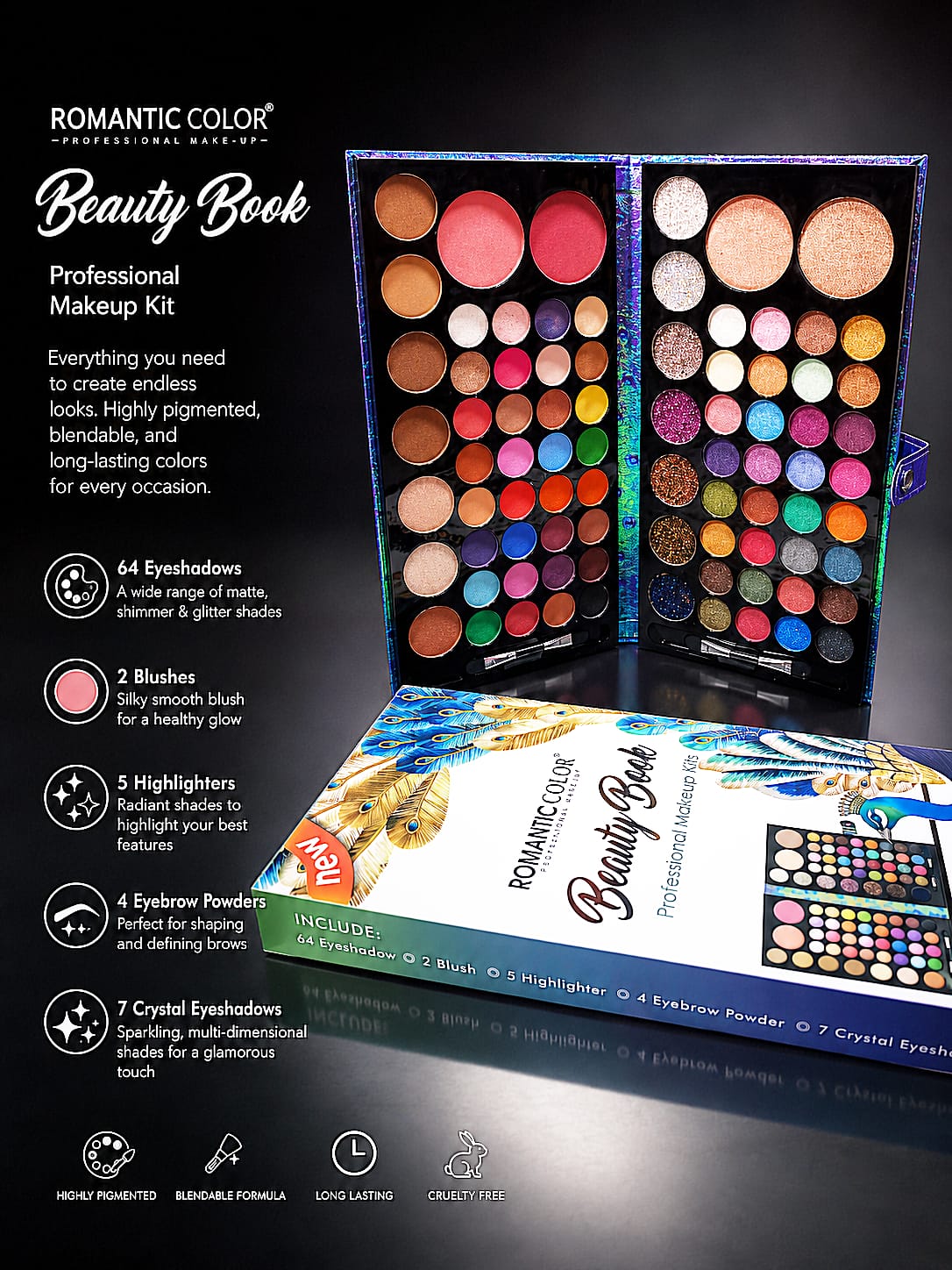 Beauty Book All-in-One Face Palette – Romantic Edition