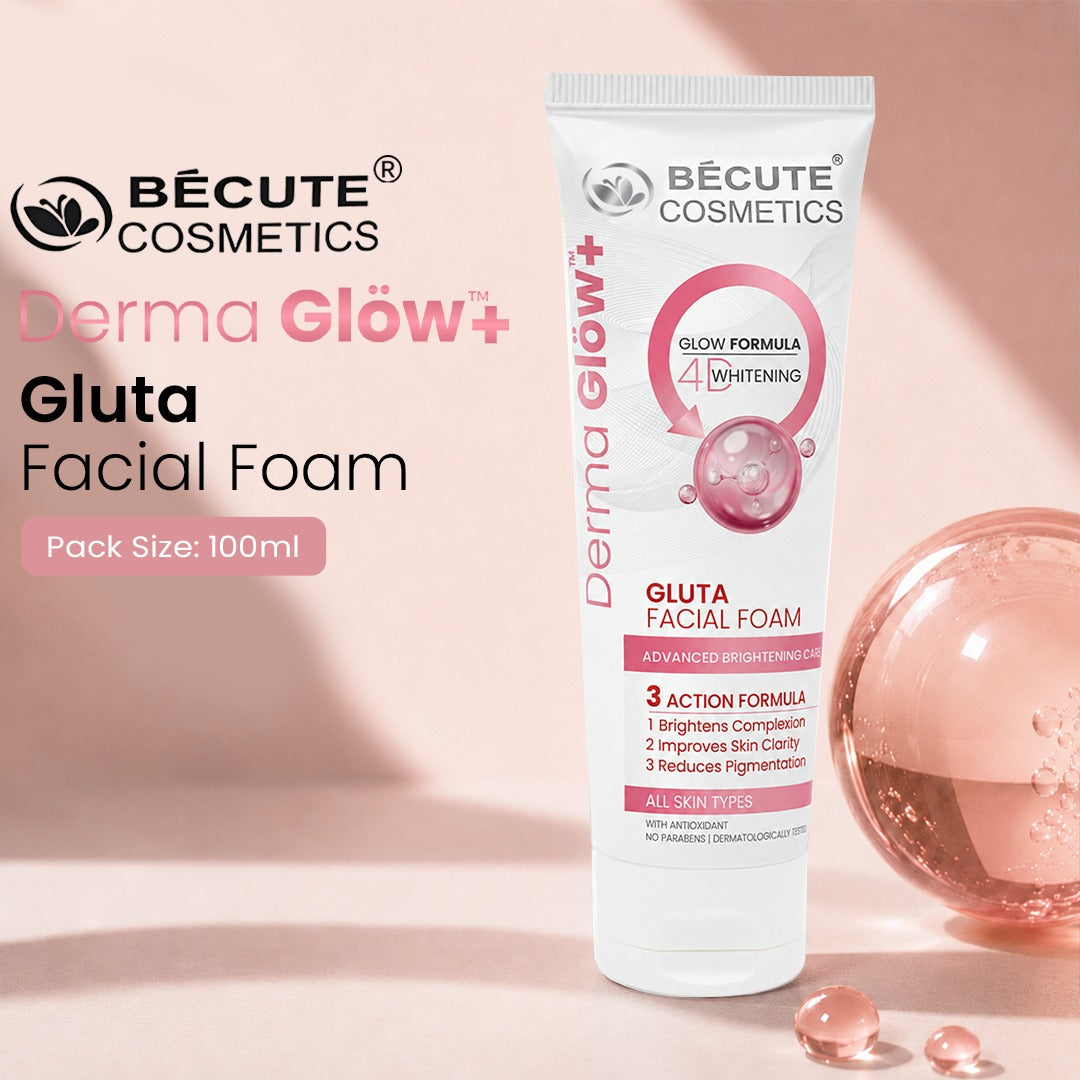 Bécute Cosmetics Derma Glöw+ Gluta Facial Foam – 100ml