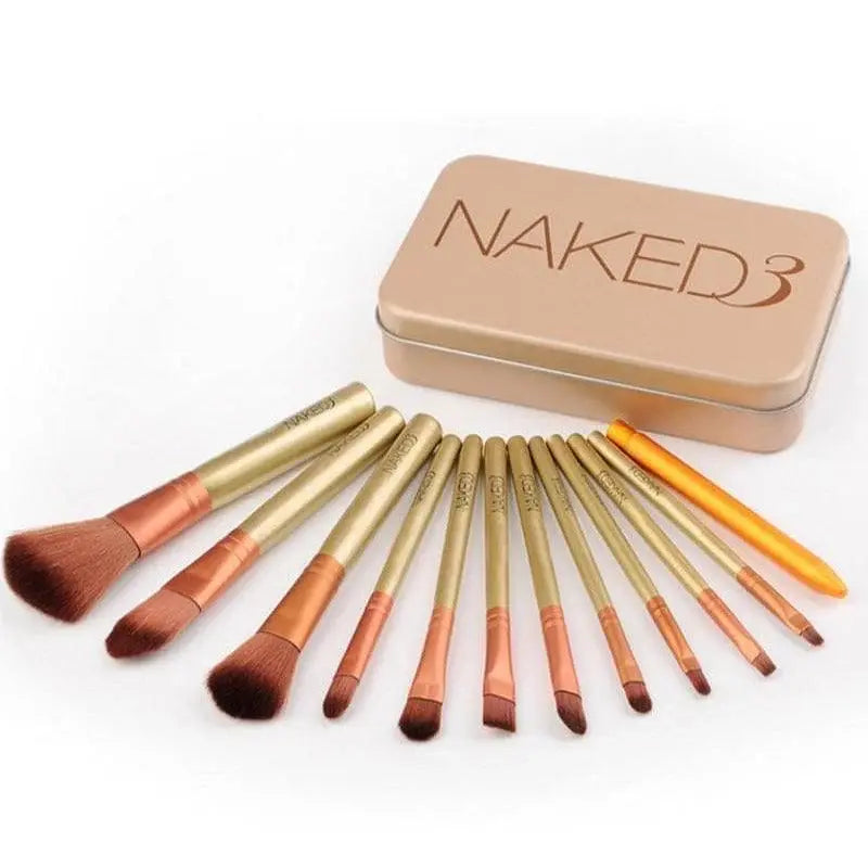 Naked3 Makeup Brush Set