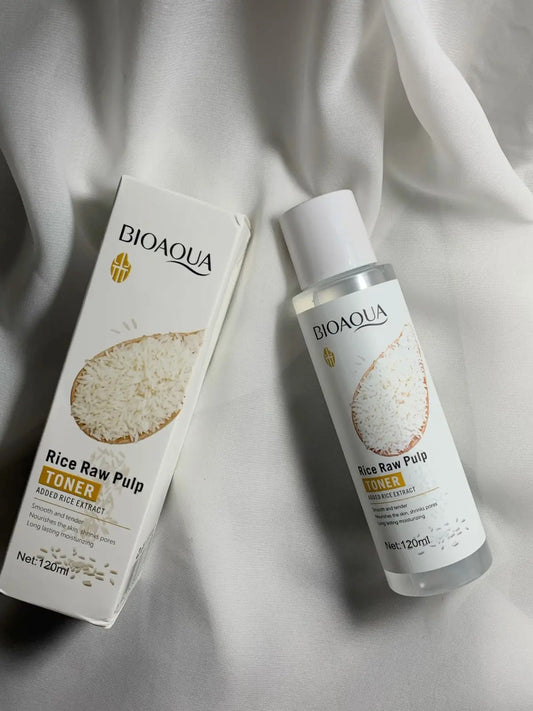 Bioaqua Rice Raw Pulp Toner - Melova Cosmetics