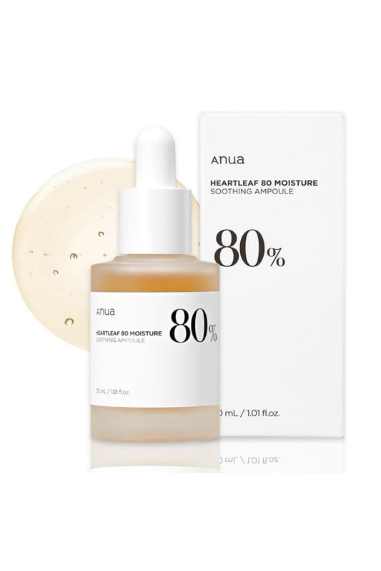 Anua Houttuynia Cordata 80% Moisture Soothing Ampoule 30ml