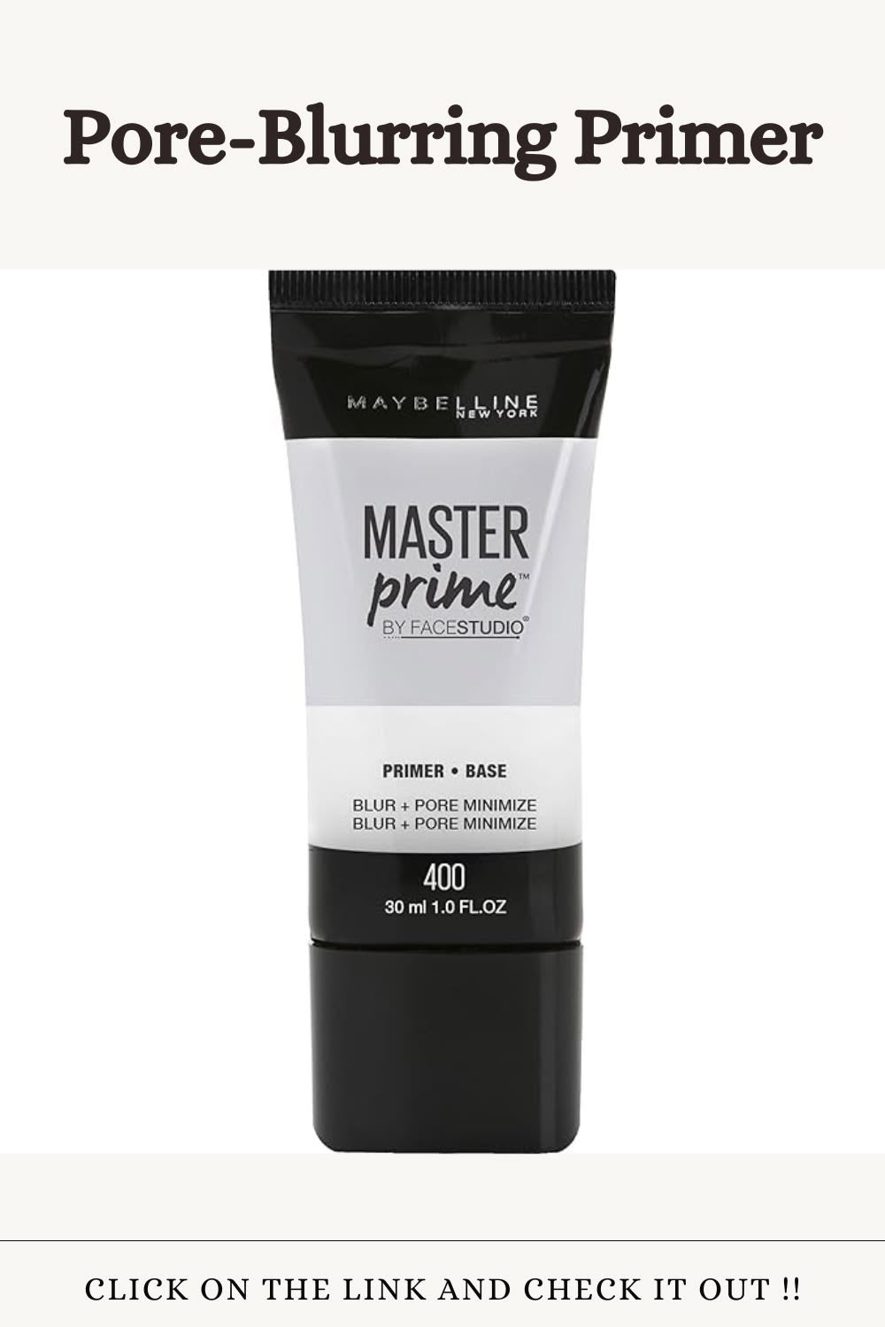 Maybelline Master Prime Pore Minimizing Primer 30ml