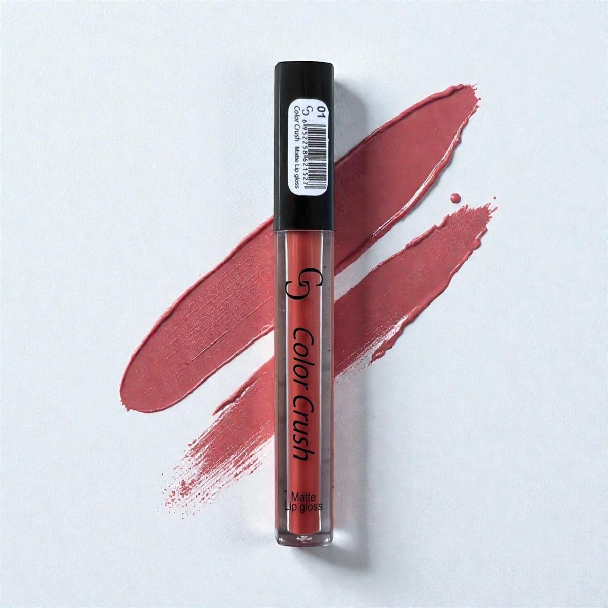 Color Crush Matte Lip Gloss - Dusty Rose (01) - Melova Cosmetics