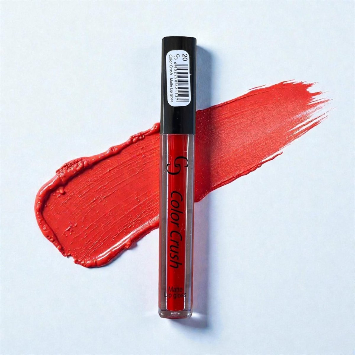 Color Crush Matte Lip Gloss - Vermillion (20) - Melova Cosmetics