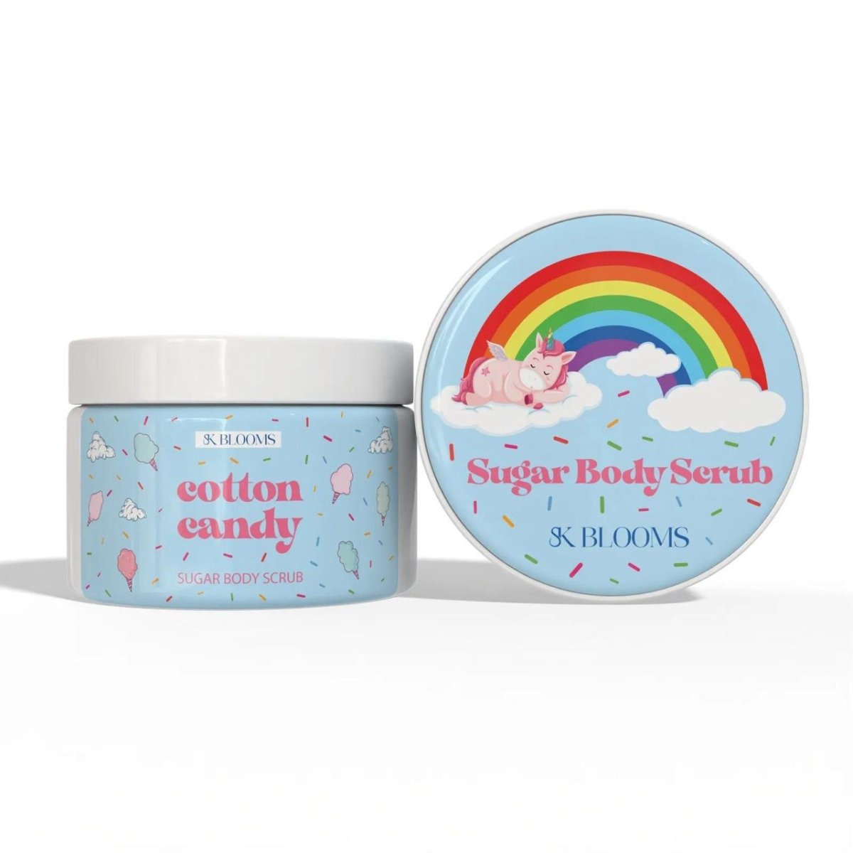 Cotton Candy Whitening Scrub - Melova Cosmetics