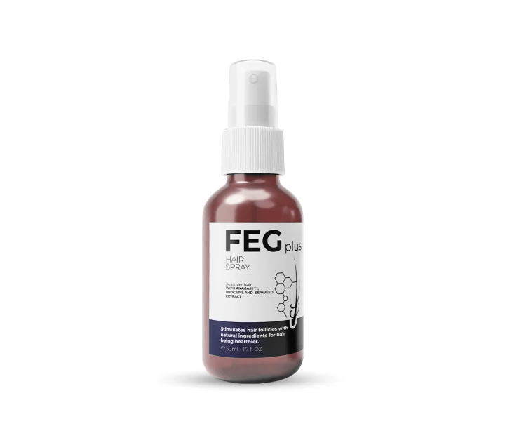FEG PLUS Hair Growth SERUM and SPRAY 50ml - For Men and Women - Melova Cosmetics