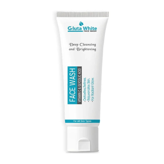 Gluta White Glutathione Whitening Facewash - Melova Cosmetics